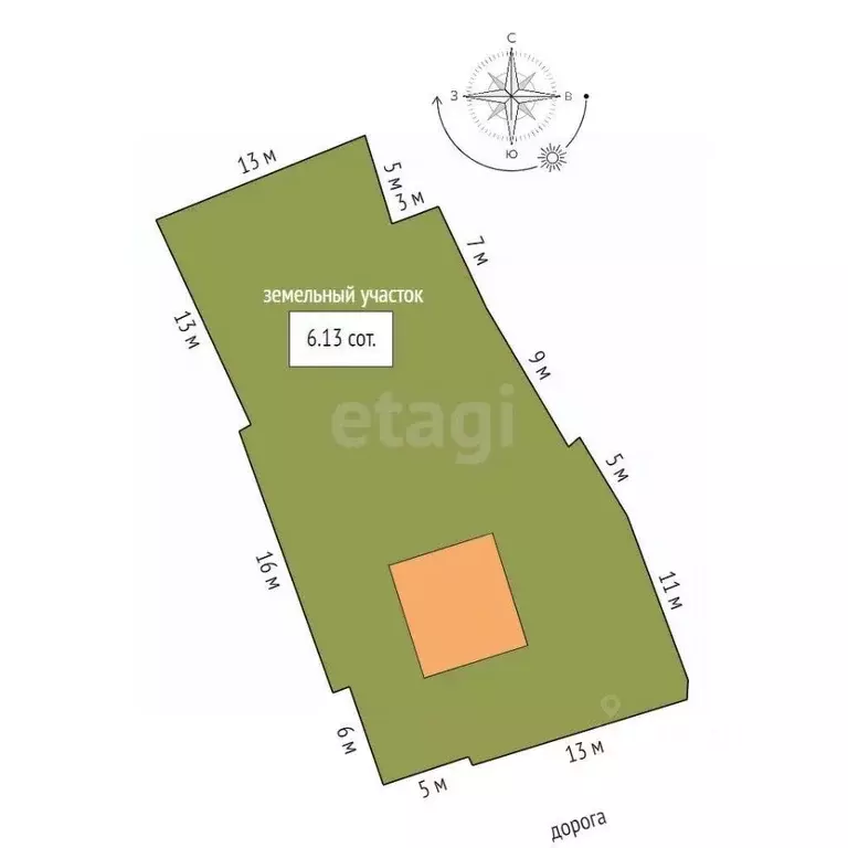 Дом в Ростовская область, Ростов-на-Дону Нижнебульварная ул. (60 м) - Фото 2