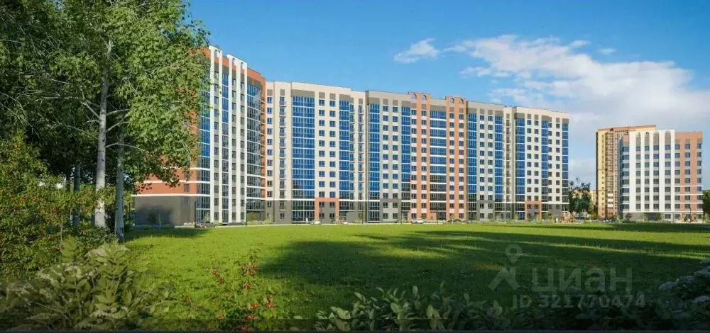 1-к кв. Ярославская область, Ярославль Чернопрудная ул., 37 (40.6 м) - Фото 0