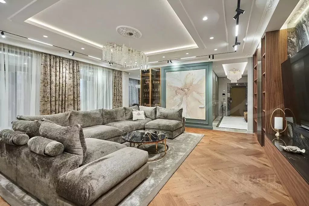 4-к кв. Москва Ломоносовский просп., 29к1 (163.3 м) - Фото 1