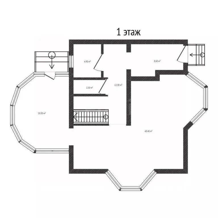 Дом в Брянская область, Брянский район, с. Глинищево пер. Малиновый ... - Фото 2