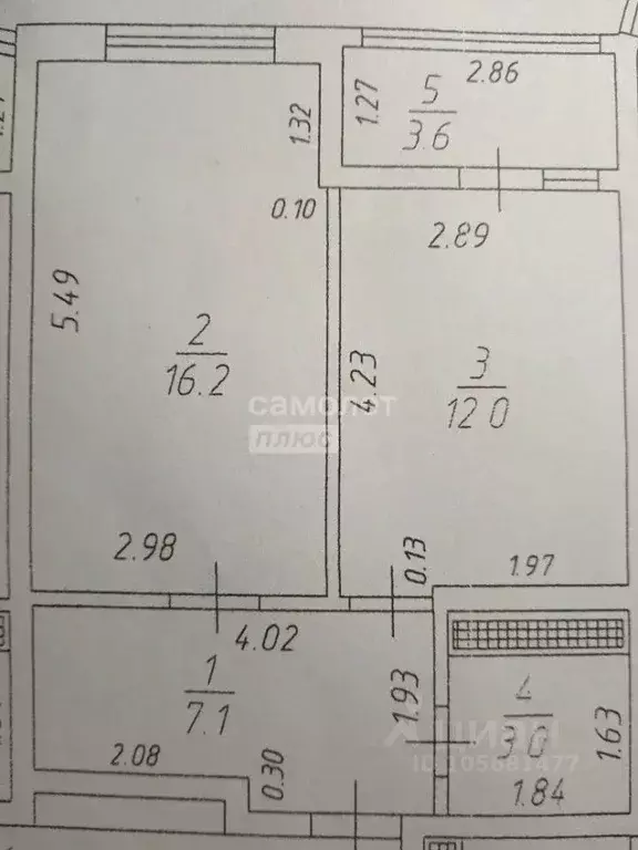 1-к кв. Краснодарский край, Анапа Парковая ул., 60к2 (41.9 м) - Фото 2