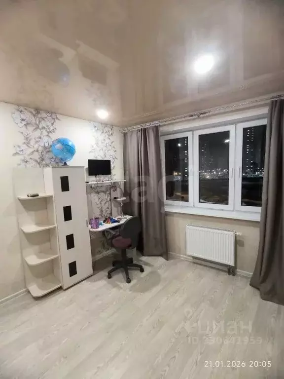 3-к кв. Башкортостан, Уфа ул. Архитектора Калимуллина, 1 (44.0 м) - Фото 2