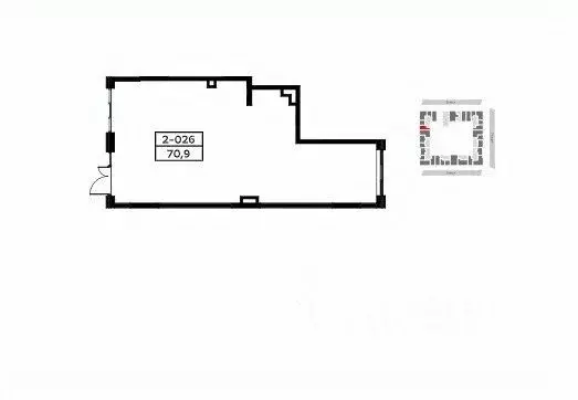 Помещение свободного назначения в Москва Родные кварталы жилой ... - Фото 1