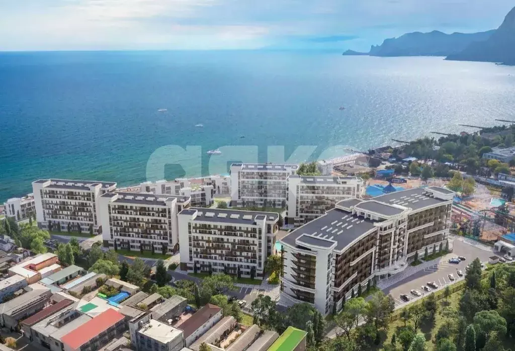 Студия Крым, Судак ул. Набережная, 75к10 (45.0 м) - Фото 1