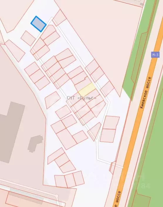 Участок в Калужская область, Обнинск Пульс СНТ, ул. Лесная (6.0 сот.) - Фото 2