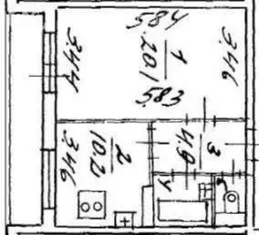 1-комнатная квартира: Санкт-Петербург, проспект Пятилеток, 3 (38.8 м) - Фото 2