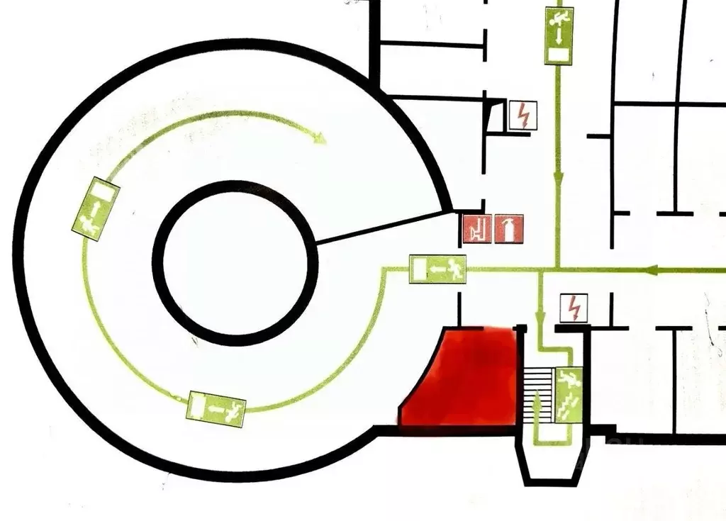 Офис в Чувашия, Чебоксары просп. Максима Горького, 18А (34 м) - Фото 2