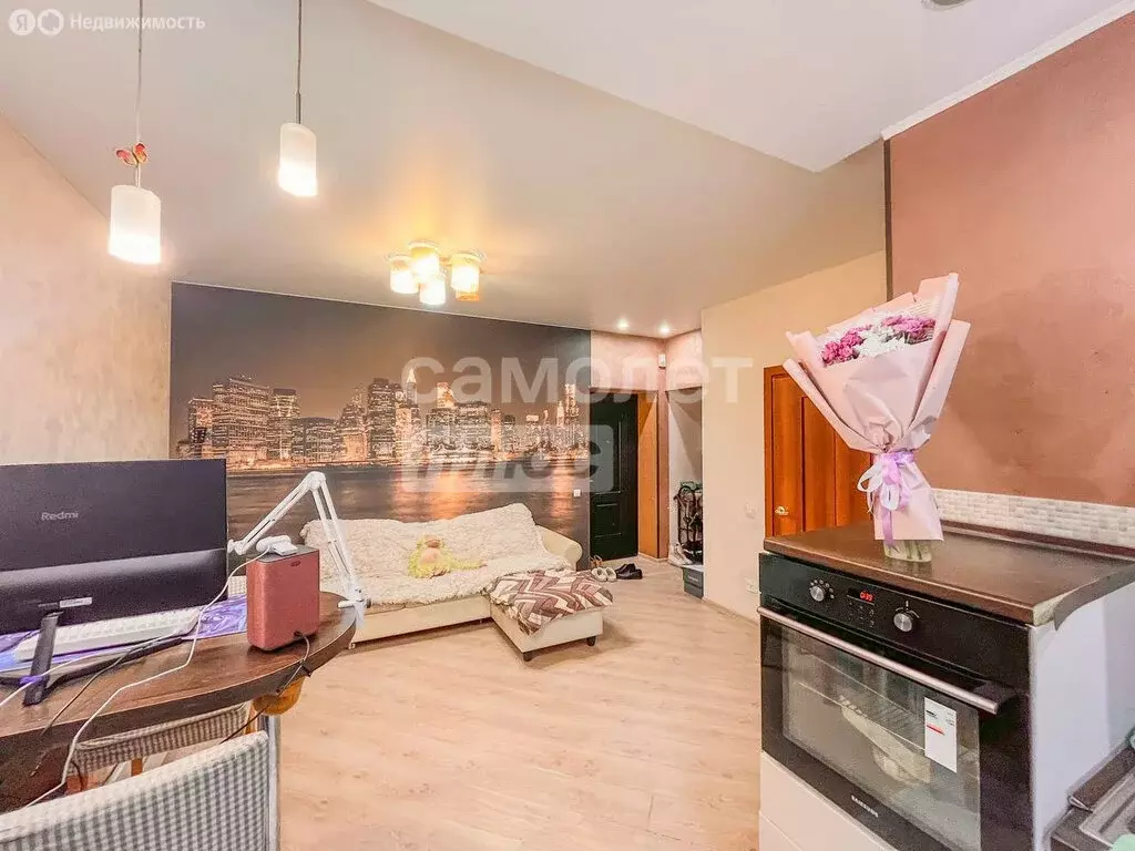 1-комнатная квартира: Омск, улица Крупской, 14к1 (35.1 м) - Фото 2