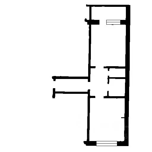 1-к кв. Московская область, Долгопрудный Молодежная ул., 4 (48.0 м) - Фото 2