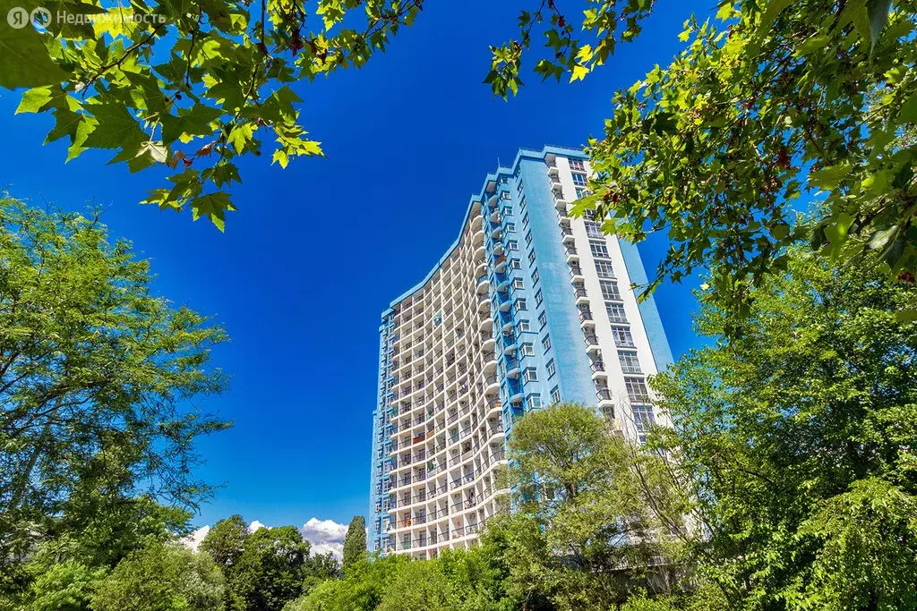 1-комнатная квартира: посёлок городского типа Дагомыс, улица Гайдара, ... - Фото 2