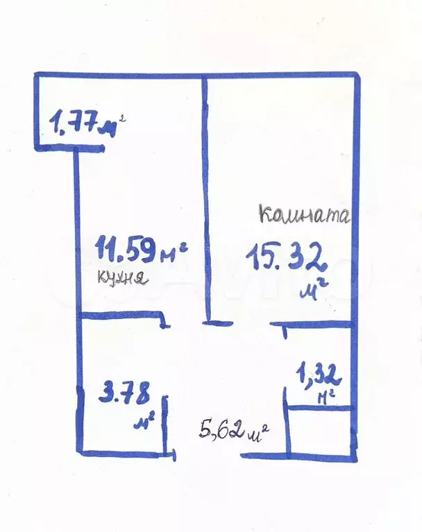 1-к. квартира, 40,2 м, 9/17 эт. - Фото 0