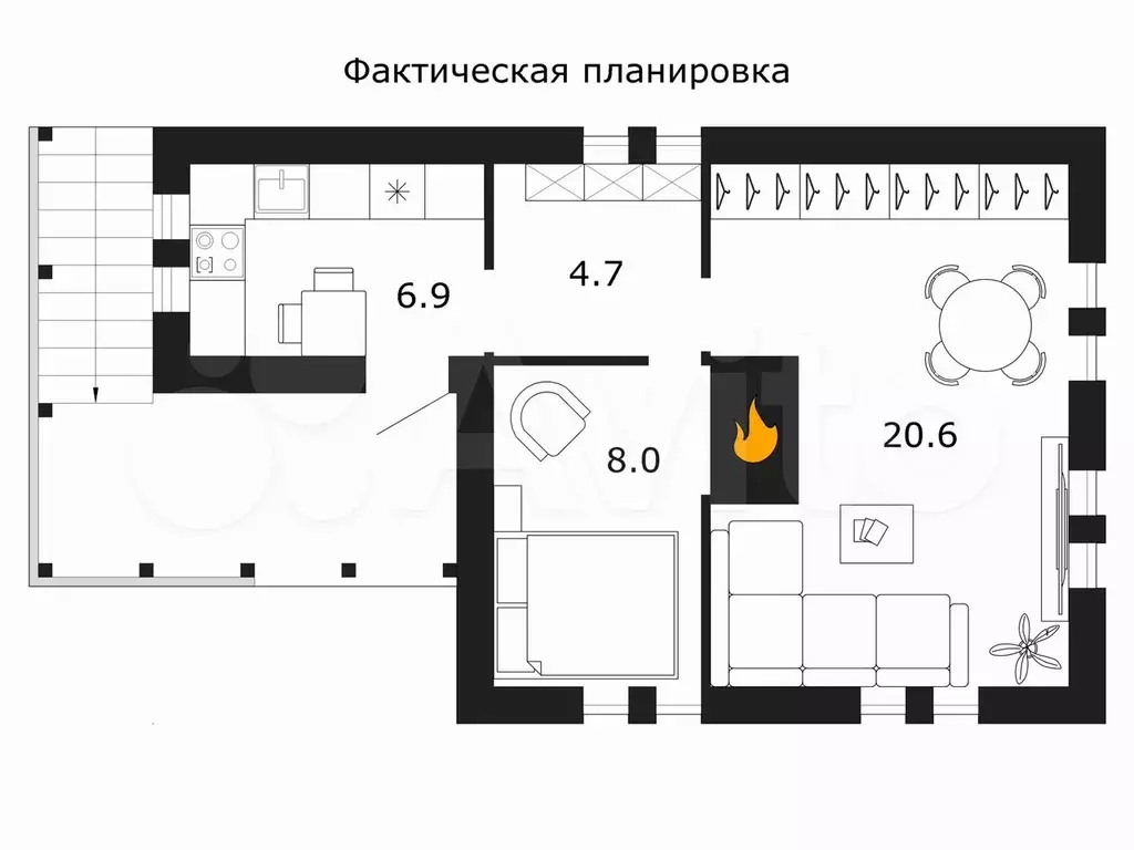 Дача 41,5 м на участке 5,4 сот. - Фото 0