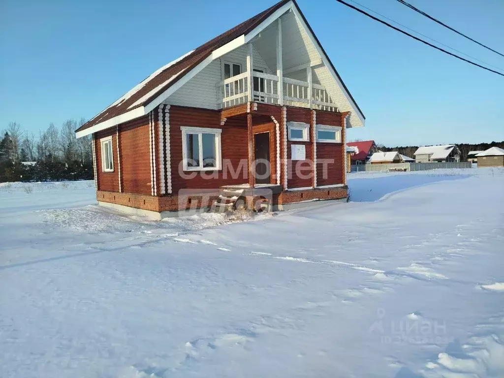 Дом в Омская область, Омский район муниципальный округ, Чернолучинский ... - Фото 1