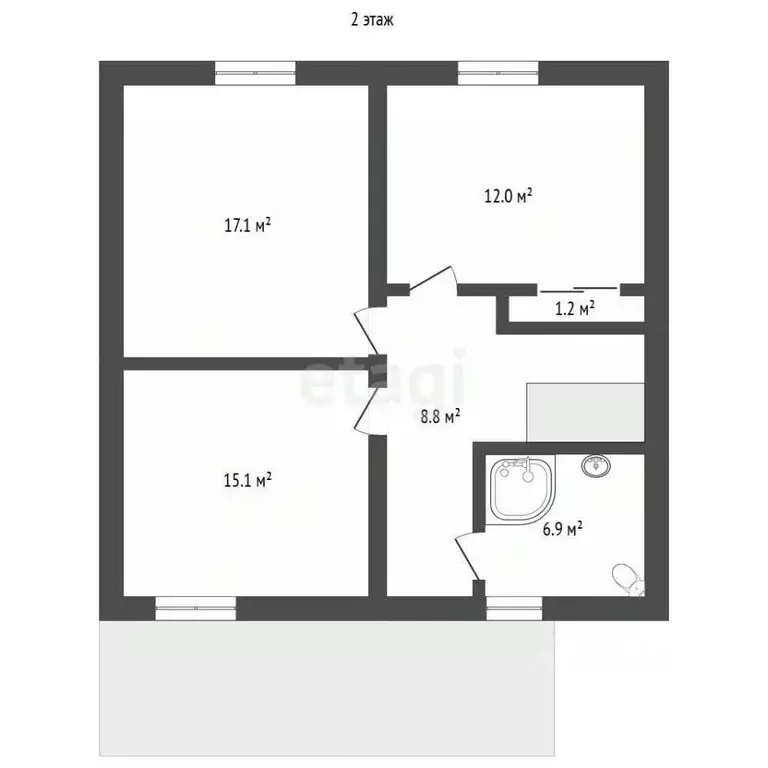 Дом в Ярославская область, Ярославский муниципальный округ, д. ... - Фото 2