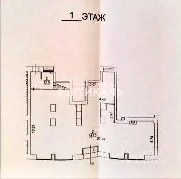 Помещение свободного назначения в Москва Ленинградский просп., 66 (115 ... - Фото 1