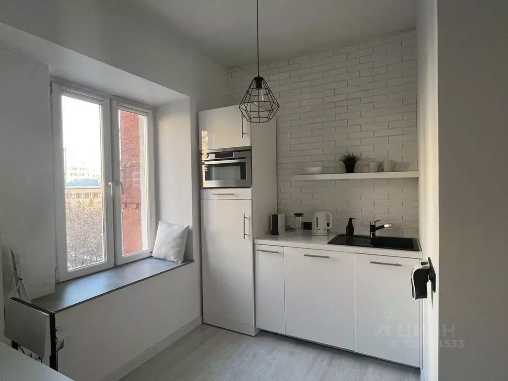 Студия Москва Октябрьская ул., 18 (32.0 м) - Фото 1