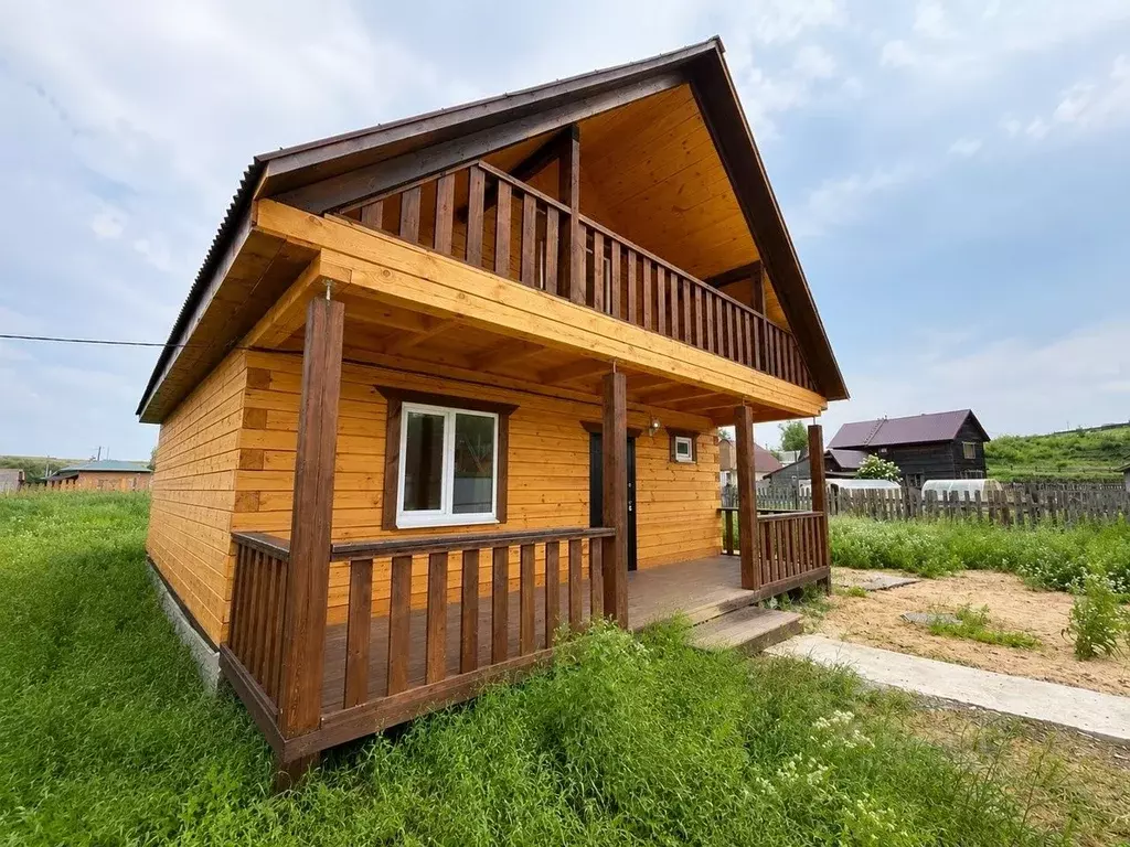 Дом в Иркутская область, Иркутский муниципальный округ, д. Куда ул. ... - Фото 1