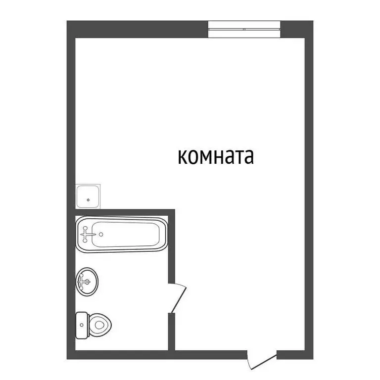 Квартира-студия: Иркутск, бульвар Рябикова, 18 (30.9 м) - Фото 1