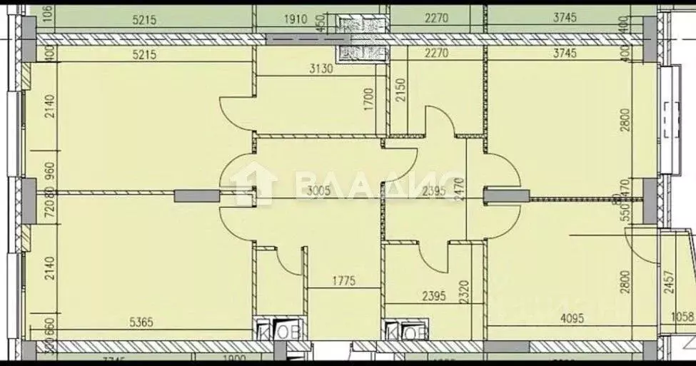 3-к кв. Москва ул. Янковского, 1к3 (101.2 м) - Фото 1