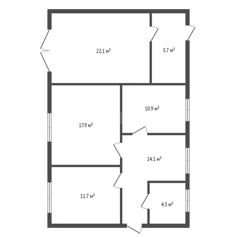 Дом в посёлок городского типа Емельяново, Взлётная улица (85 м) - Фото 2