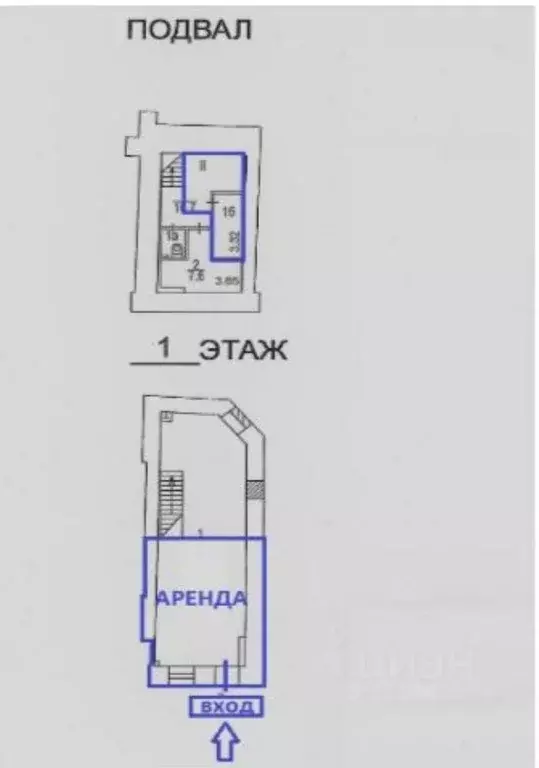 Торговая площадь в Москва Мясницкая ул., 10С1 (39 м) - Фото 0