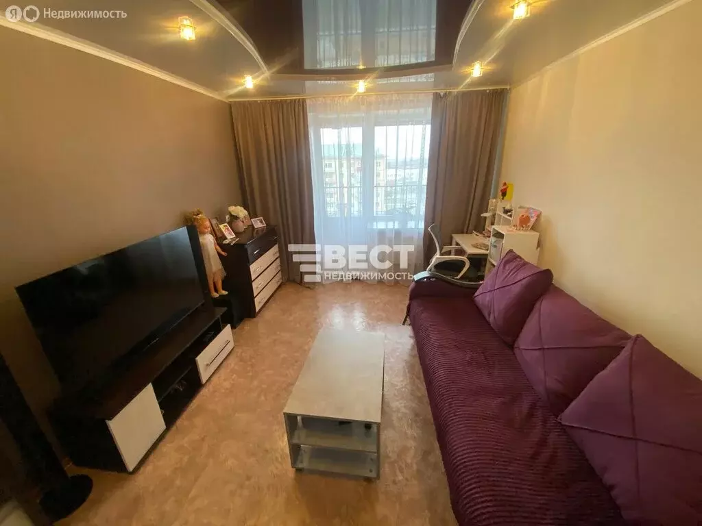 2-комнатная квартира: Полысаево, улица Молодогвардейцев, 28 (48 м) - Фото 2