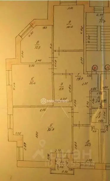 4-к кв. Татарстан, Казань ул. Щапова, 7 (124.7 м) - Фото 2