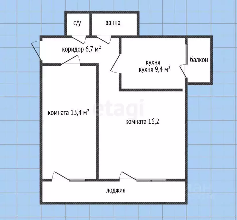 2-к кв. Адыгея, Тахтамукайский район, Старобжегокайское с/пос, Новая ... - Фото 2