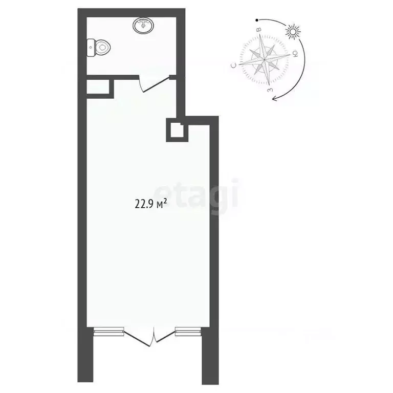 Помещение свободного назначения в Тюменская область, Тюмень ул. ... - Фото 2