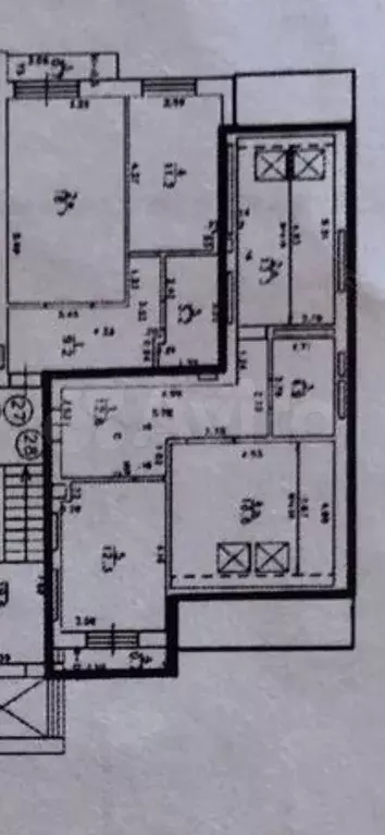 3-к. квартира, 99,5 м, 7/8 эт. - Фото 0