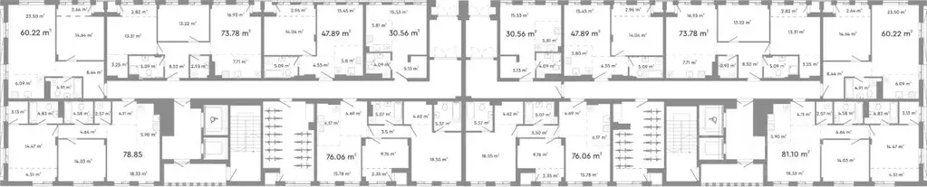 2-к кв. Челябинская область, Челябинск ул. Худякова, 18/2 (78.85 м) - Фото 1