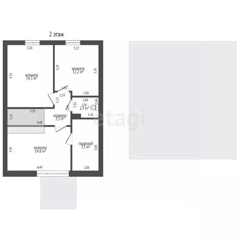 Дом в Ямало-Ненецкий АО, Тарко-Сале Пуровский район, Средние дачи, 18 ... - Фото 2