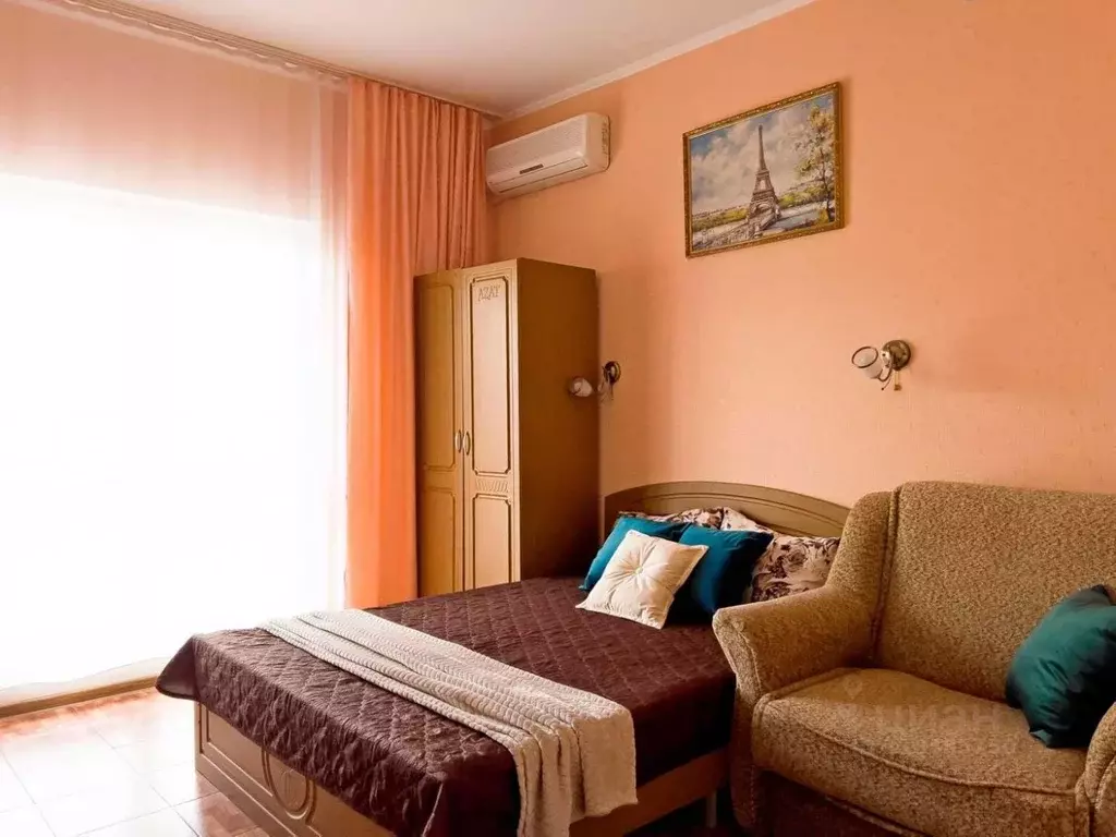 Комната Краснодарский край, Анапа Песчаная ул., 13Б (17.0 м) - Фото 1