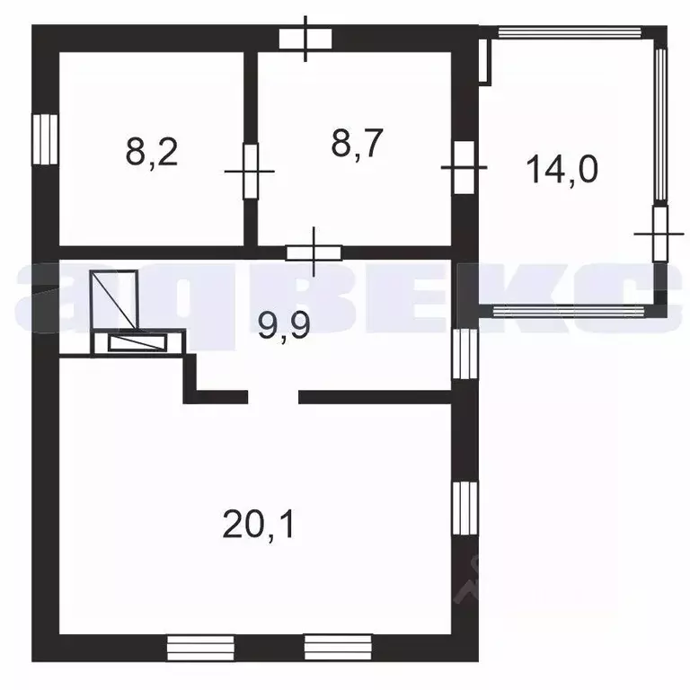 Дом в Ленинградская область, Волосовский район, Большеврудское с/пос, ... - Фото 2