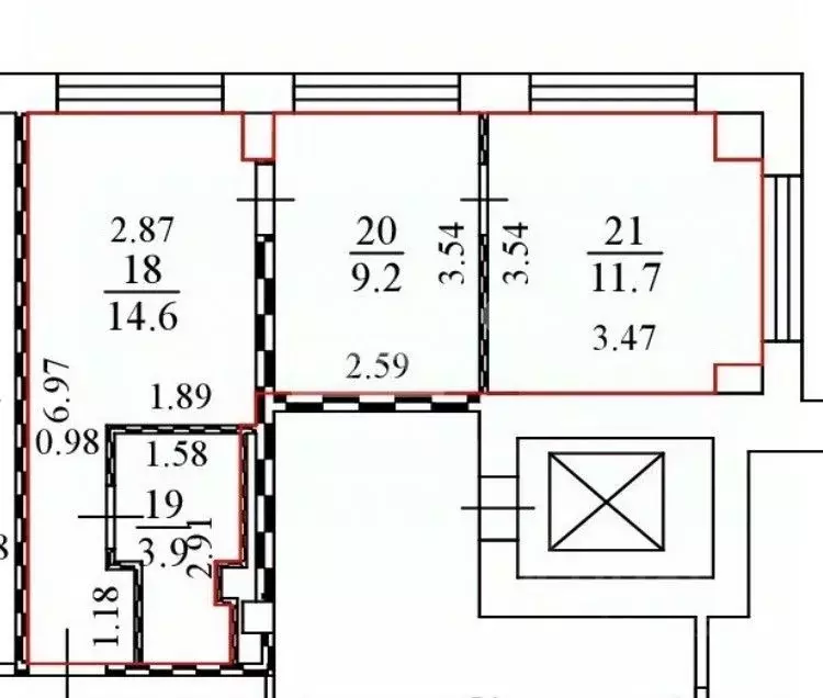 Студия Москва Электролитный проезд, 5Б (49.4 м) - Фото 1