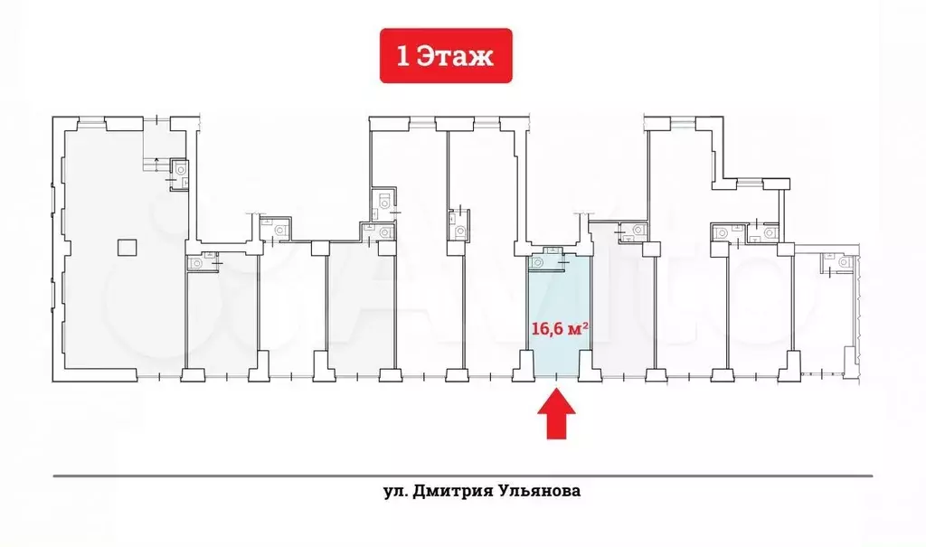 Продажа Торгового помещения – 16,6 м - Фото 0