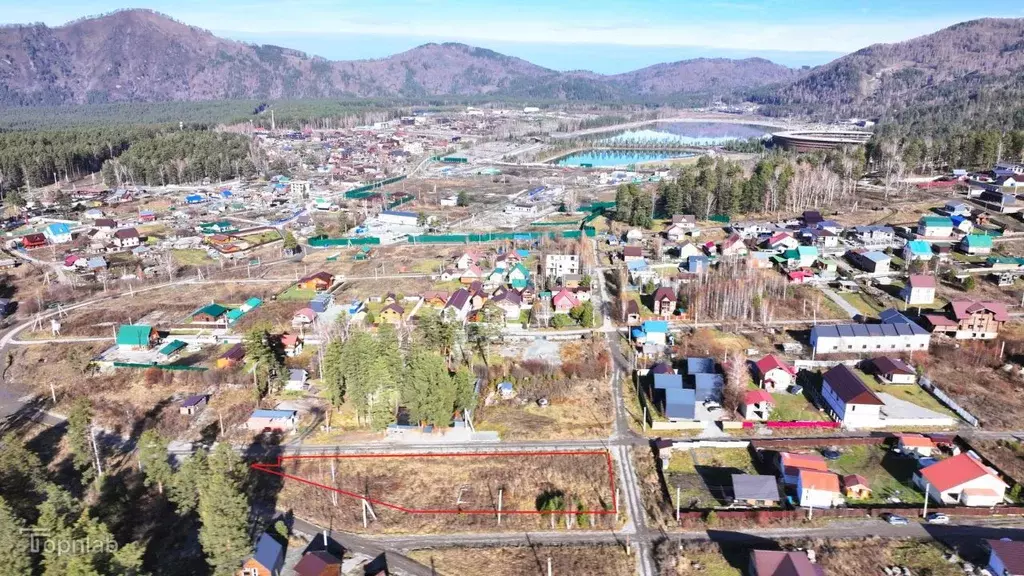 Участок в Алтай, Майминский район, Манжерокское с/пос, с. Озерное ул. ... - Фото 2