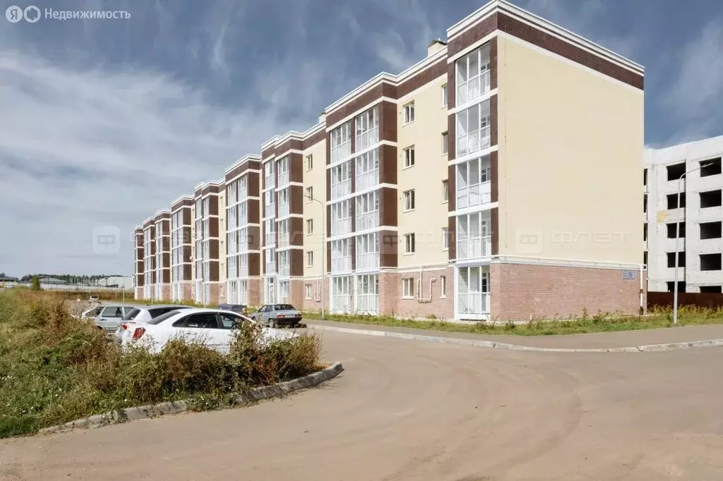 1-комнатная квартира: Лаишевский район, с. Сокуры, ул. Берёзовая (36.6 ... - Фото 2