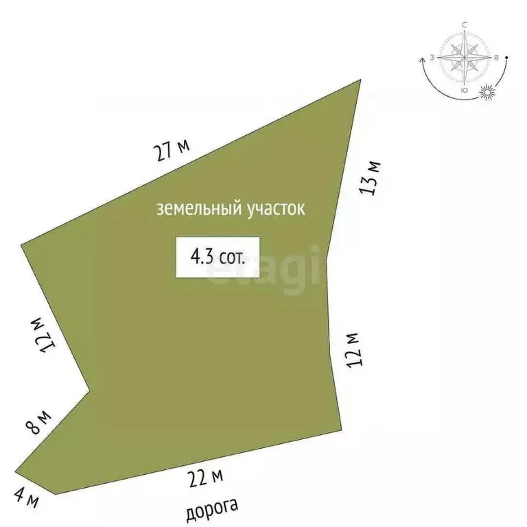 Участок в Крым, Ялта ул. Свердлова (4.3 сот.) - Фото 1