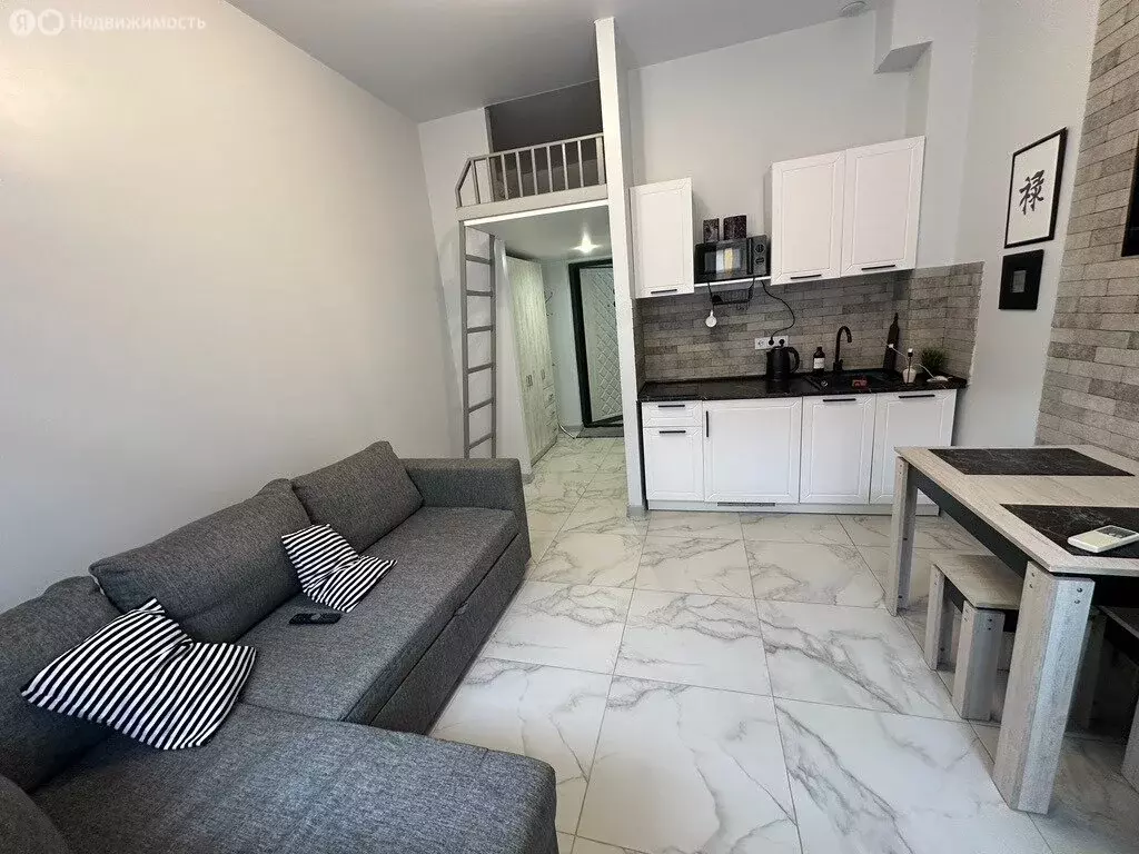 Квартира-студия: Адлер, Фермерский переулок, 39 (27 м) - Фото 1