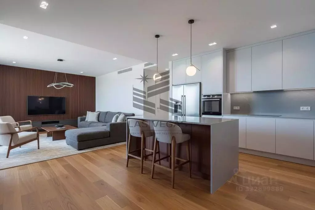 3-к кв. Санкт-Петербург наб. Адмирала Лазарева, 22 (132.0 м) - Фото 0