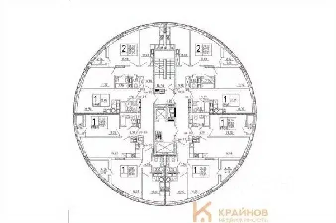 1-к кв. Воронежская область, с. Новая Усмань, Южный мкр  (40.51 м) - Фото 1