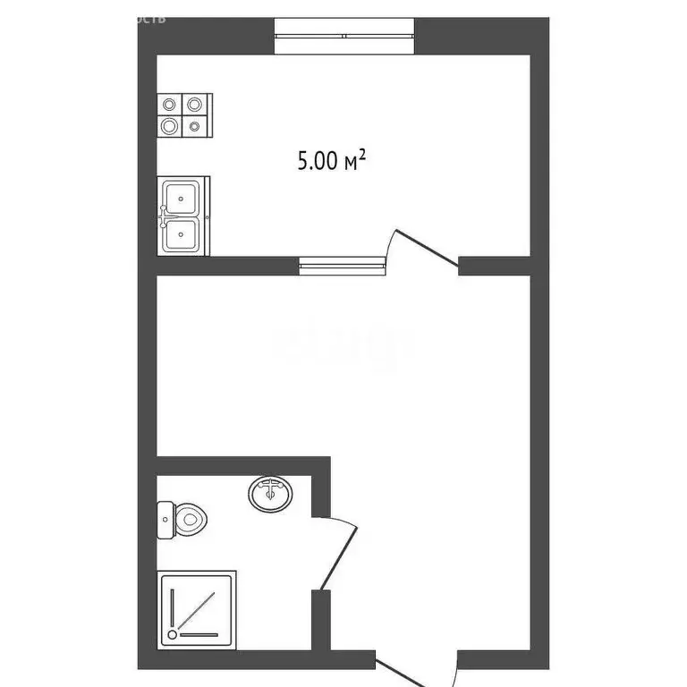 1-комнатная квартира: Орлиновский муниципальный округ, Севастопольская ... - Фото 1