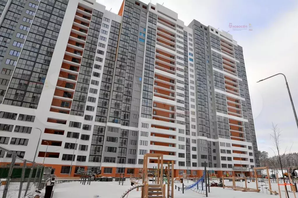 1-к. квартира, 30 м, 14/25 эт. - Фото 1