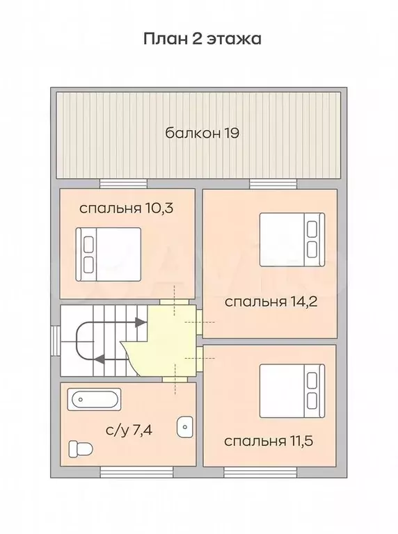 Дом 140 м на участке 8,3 сот. - Фото 1