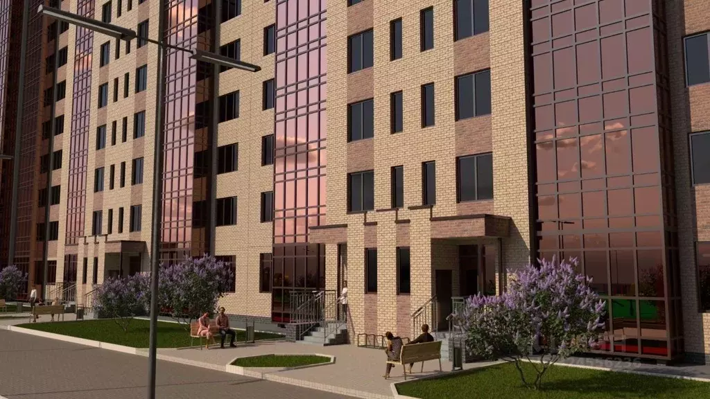 2-к кв. Омская область, Омск Гармония жилой комплекс (63.3 м) - Фото 2