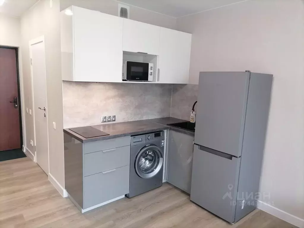 Студия Ленинградская область, Мурино Всеволожский район, просп. ... - Фото 1