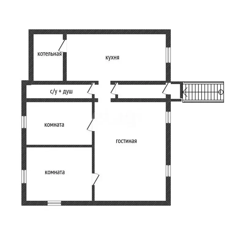 Дом в Бийск, Краснооктябрьская улица (78.2 м) - Фото 1