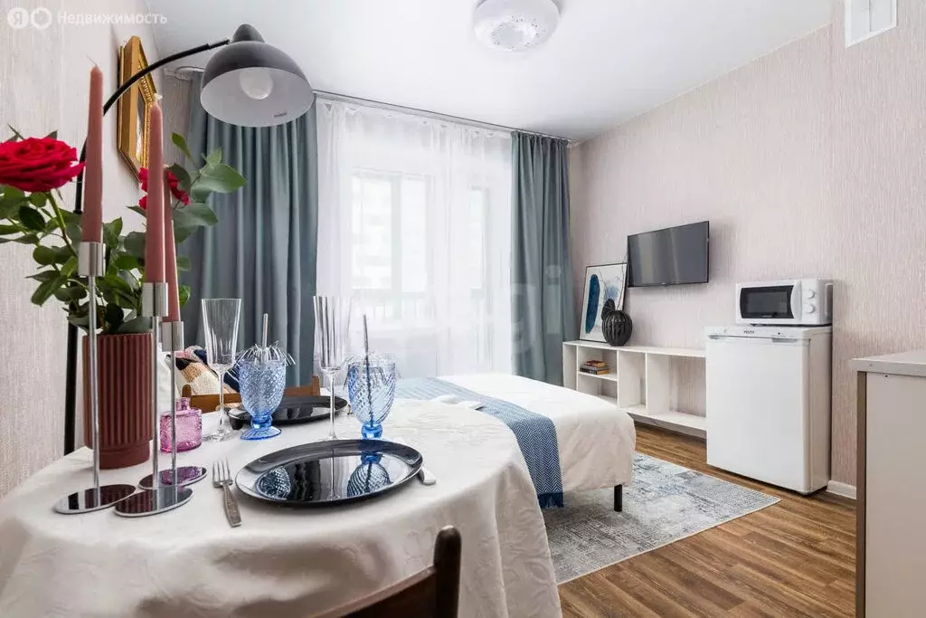 Квартира-студия: посёлок Садовый, микрорайон Околица, 2 (18.1 м) - Фото 1