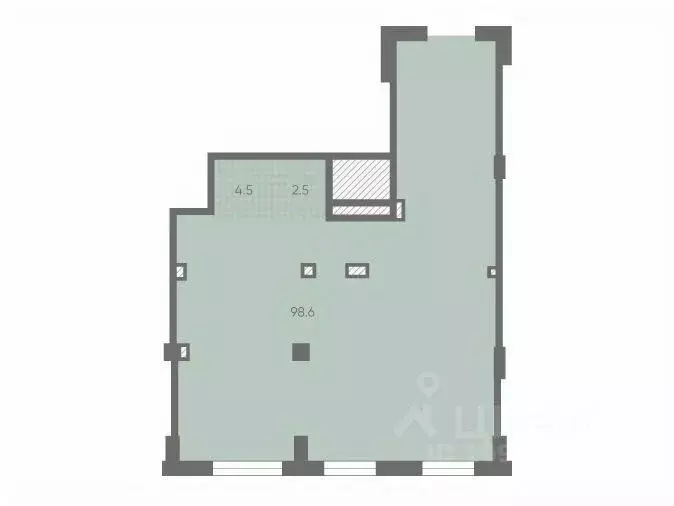 Помещение свободного назначения в Санкт-Петербург Партизанская ул., 5 ... - Фото 1